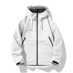 Xavier | Women's Hooded Shell Jacket, Lightweight Windproof Coat | Bella Blue