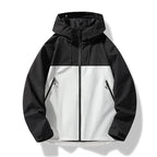 Xavier | Women's Hooded Shell Jacket, Lightweight Windproof Coat | Bella Blue