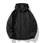 Xavier | Women's Hooded Shell Jacket, Lightweight Windproof Coat | Bella Blue