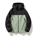 Xavier | Women's Hooded Shell Jacket, Lightweight Windproof Coat | Bella Blue