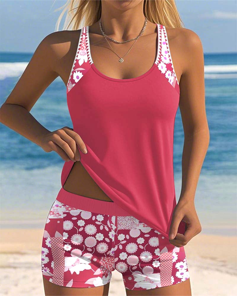 Zoe | Women's Tankini Two-Piece Swim Set - image 12